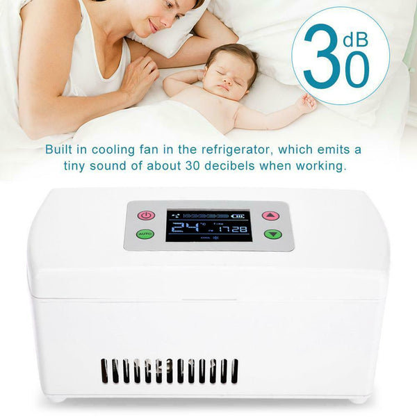 Travel Outdoor Medicine Freezer Mini Fridge Case Diabetic Insulin Cooler Box