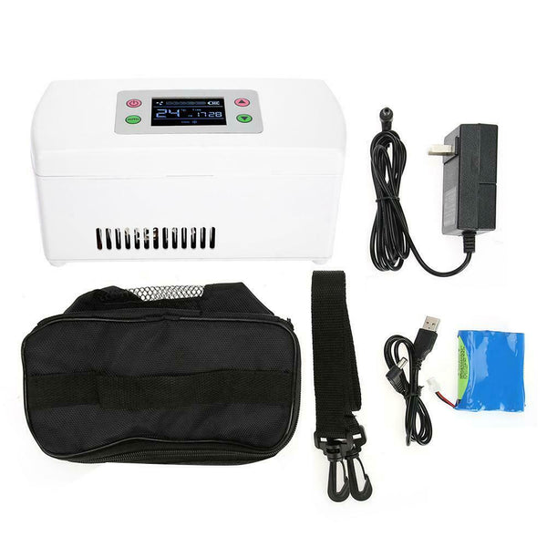 Travel Outdoor Medicine Freezer Mini Fridge Case Diabetic Insulin Cooler Box