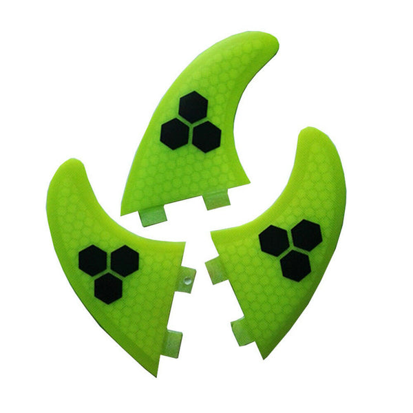 Fiberglass Fin Set Surfing FCS G5 Thruster Water Surf Board Sport Surfboard Fins