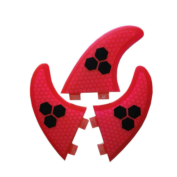Fiberglass Fin Set Surfing FCS G5 Thruster Water Surf Board Sport Surfboard Fins
