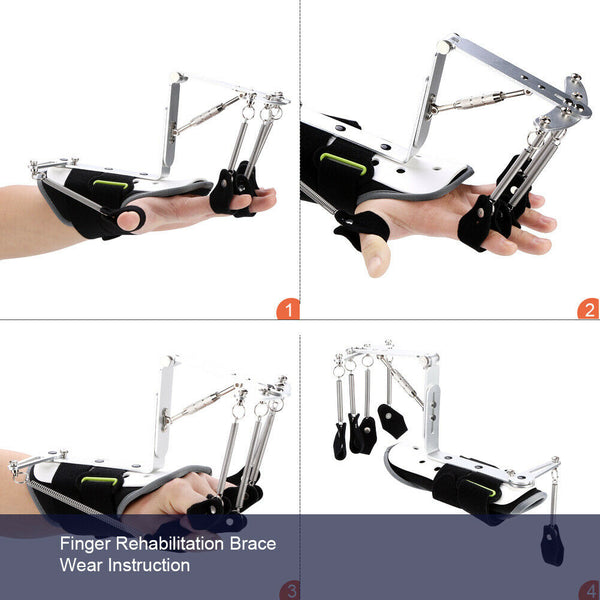 Wrist Finger Orthosis Train Hand Physiotherapy Rehabilitation Stroke Hemiplegia