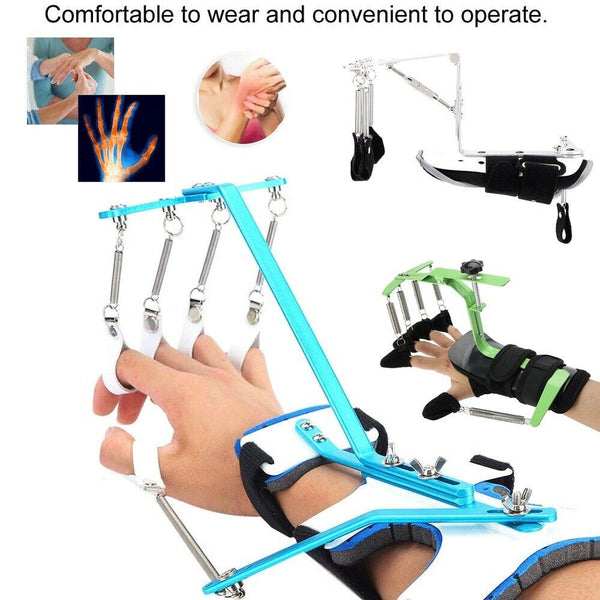Wrist Finger Orthosis Train Hand Physiotherapy Rehabilitation Stroke Hemiplegia