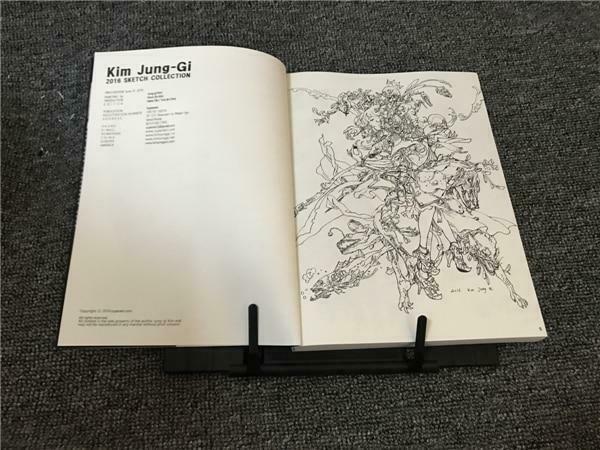Kim Jung Gi kim Junggi Design Sketch Manuscript Line Tattoo Flash Drawing Book x 2