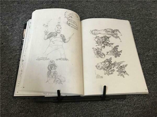 Kim Jung Gi kim Junggi Design Sketch Manuscript Line Tattoo Flash Drawing Book x 2
