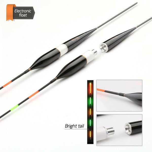 3X Glowing Glow LED Bait Fishing Lure Float Night Light Tackle Luminous Bobber