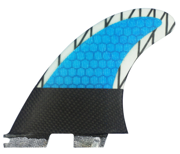 Surfboard Tri Fins FCS II Fiberglass Honeycomb G5 Beach Surf Surfing Thruster
