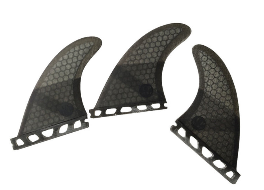 Surfboard Tri fins Future Gray Fiberglass Honeycomb Flex G5 Surfing Thruster