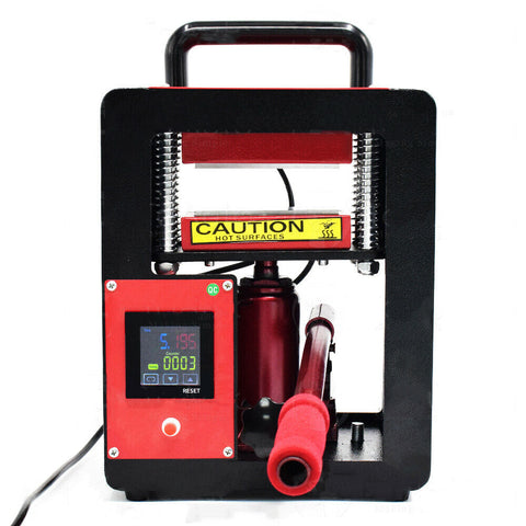 High Pressure 5 Ton Hydraulic Presses PU Flower Plant Oil Press Rosin Extractor