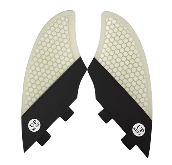 Pilot Twin Fins Fiberglass FCS Honeycomb Surf FK Dual 2 Color Surfing Thruster