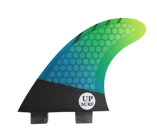 Surfboard Tri Fins FCS Fiberglass Honeycomb Multi Color G5 Sea Water Sport Surfing Thruster