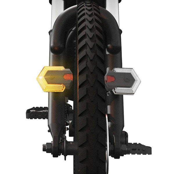 Wireless Cycling Safety Warning Bike Bicycle Tail Turn Signal Front Rear Light