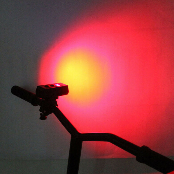 Waterproof Mountain Bike Cycling Bicycle Front Head Power LED Light Lights Lamp