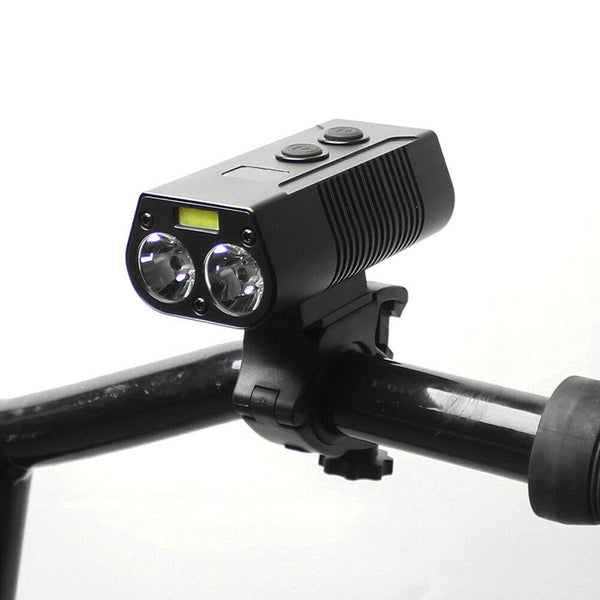 Waterproof Mountain Bike Cycling Bicycle Front Head Power LED Light Lights Lamp