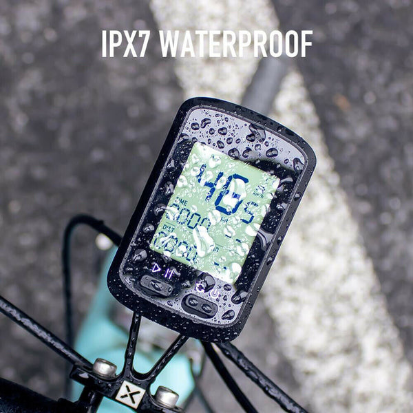 Waterproof GPS Bike Bicycle Cycling Speedometer Stopwatch Bluetooth LCD Display