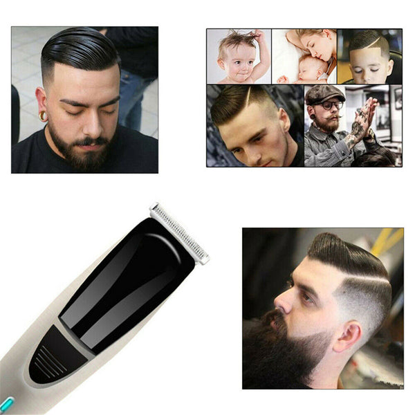 Electric Hair Cutter Clipper Cordless Trimmer Haircutting Haircut Barber Tool