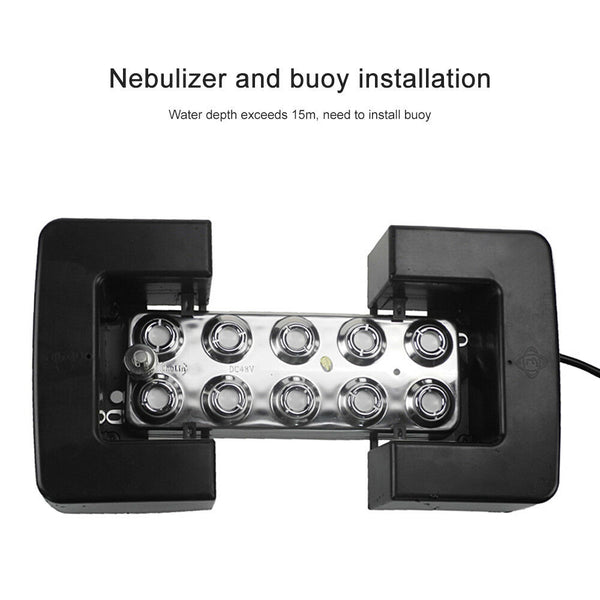 Mist Maker Fogger Humidifier Hydroponics Nebulizer Water Fountain Pond Atomizer