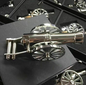 Stainless Steel Metal Naval Model Artillery Kit Mini Warriors Napoleon Cannon