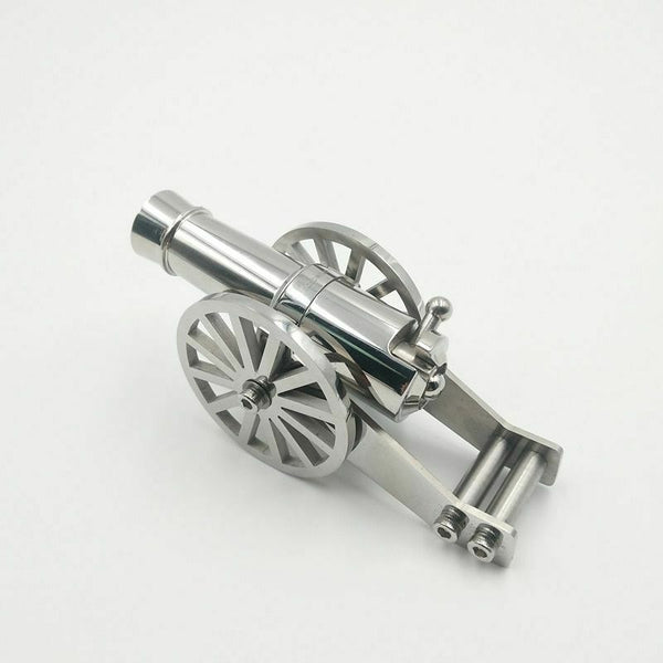 Stainless Steel Metal Naval Model Artillery Kit Mini Warriors Napoleon Cannon