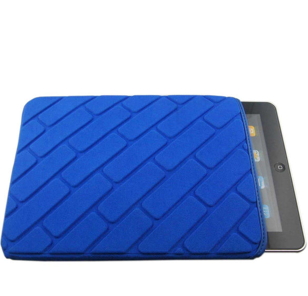 Sharp Blue color Waterproof Soft Sleeve Bag Case Cover Pouch for Apple Ipad 3 4