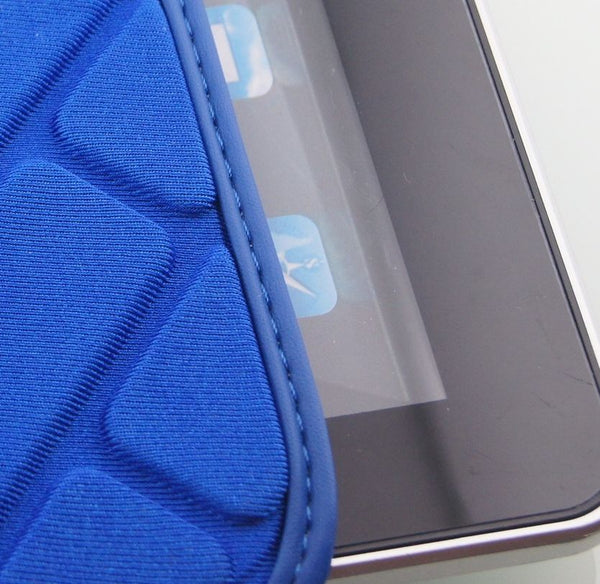 Sharp Blue color Waterproof Soft Sleeve Bag Case Cover Pouch for Apple Ipad 3 4