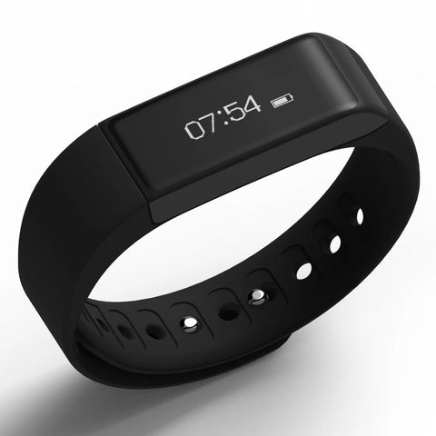 Smart Bracelet Wristband 0.91" OLED Screen Bluetooth 4.0 Black Watches
