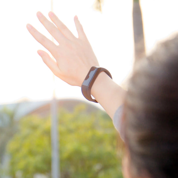 Smart Bracelet Wristband 0.91" OLED Screen Bluetooth 4.0 Black Watches