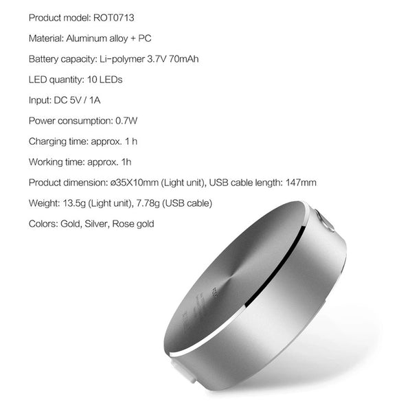 LED Selfie Flash Phone Camera Ring Light w/ clip For iPhone 6S PLUS HTC LG Samsung