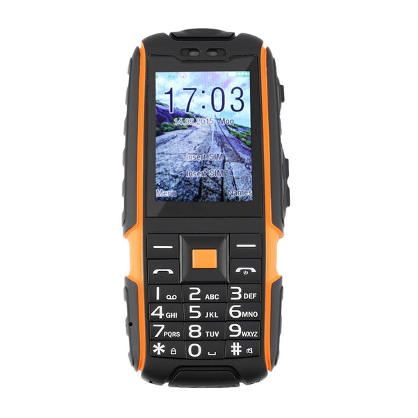 Big Screen Fonts for Elderly Old people Waterproof Dual Sim cards Mobile Phone