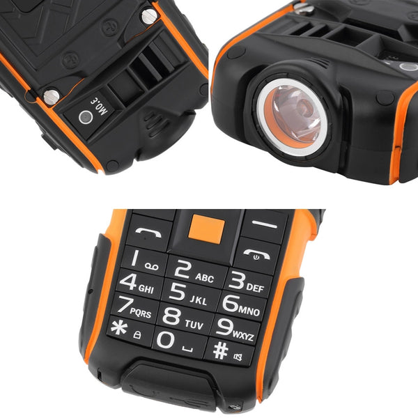 Big Screen Fonts for Elderly Old people Waterproof Dual Sim cards Mobile Phone