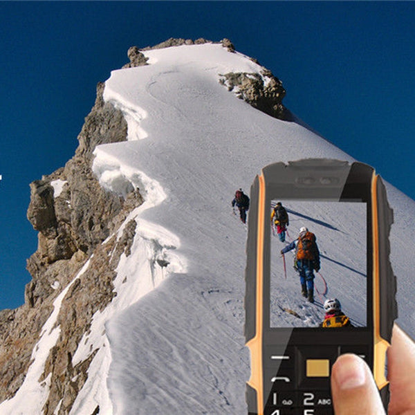 Big Screen Fonts for Elderly Old people Waterproof Dual Sim cards Mobile Phone