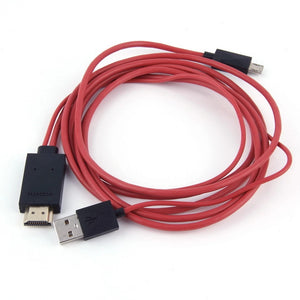 2M Micro USB to HDMI 1080P HD TV Cable Adapter For Samsung Galaxy S4 3