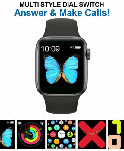 Smart Watch for iPhone iOS Android Phone Bluetooth Heart Rate Fitness Tracker