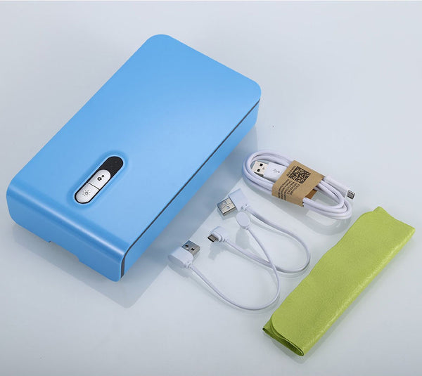 Mobile Phone UV Sterilizer Sterilization Disinfection Aroma Cleaner For iPhone 8