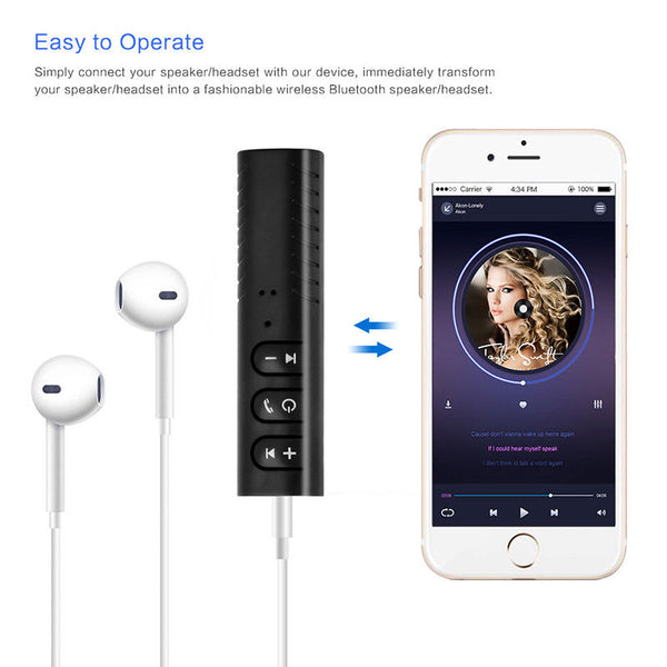 Wireless Bluetooth Speaker Headphone Headset Magic Adaptor for iPhone Android