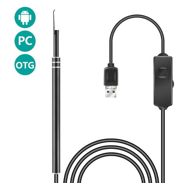 WiFi Ear Wax Inspection Clean Tool Camera Endoscope Earwax Monitor OTG Phone