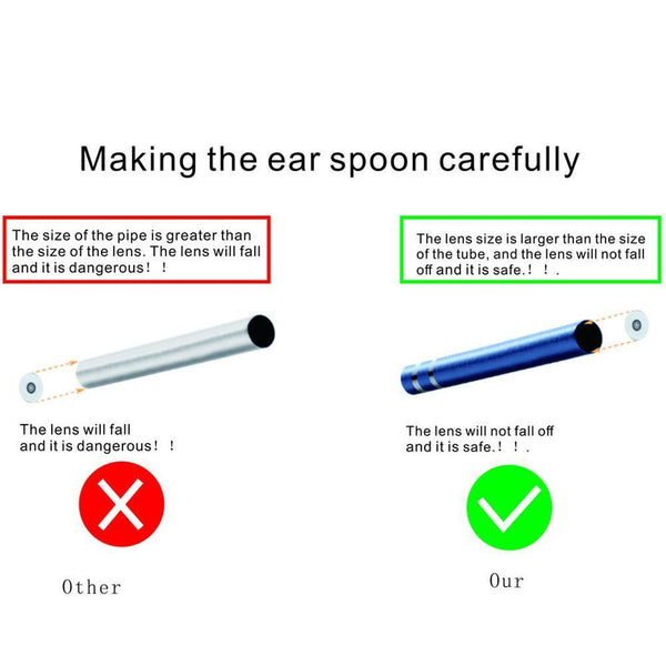 Clean Ear Wax Cleaning USB Endoscope Visual Ear Spoon Earpick Otoscope Camera