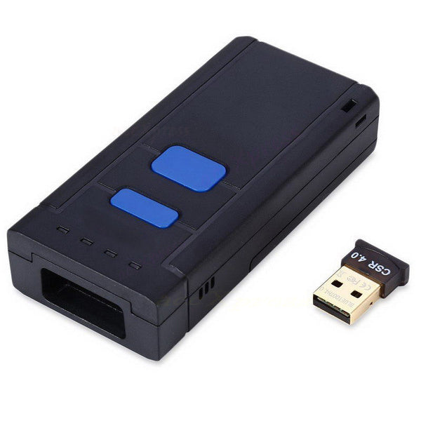 New Mini Portable Wireless Bluetooth Barcode Laser Scanner For Apple IOS Android