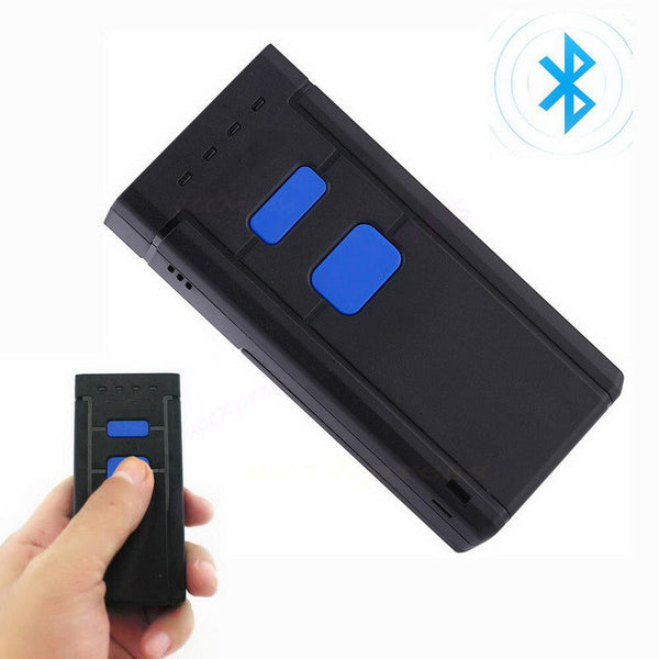New Mini Portable Wireless Bluetooth Barcode Laser Scanner For Apple IOS Android