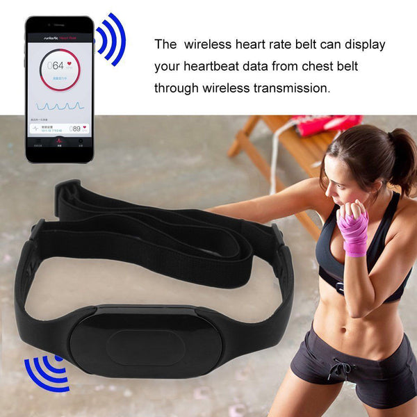 Bluetooth Wireless Heart Rate Monitor Wireless Heart Beat Chest Belt Strap Band