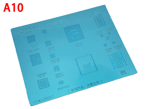 BGA Reballing Stencil Solder CPU IC Chip Tin Template for iPhone A8 A9 A10 A11
