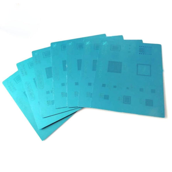 BGA Reballing Stencil Solder CPU IC Chip Tin Template for iPhone A8 A9 A10 A11