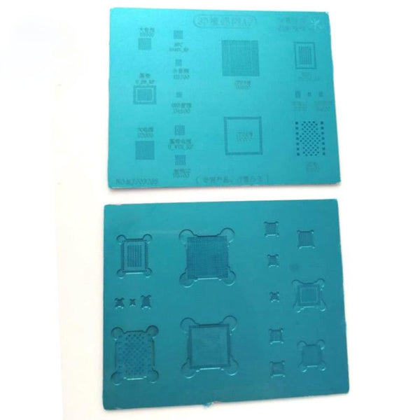 BGA Reballing Stencil Solder CPU IC Chip Tin Template for iPhone A8 A9 A10 A11