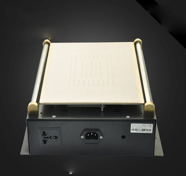 14" Dual Vacuum Pump LCD Glass Screen Heat Separator Machine For Cell Phone iPad