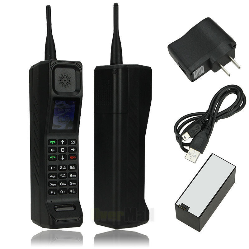 Classic Vintage Retro Quad Band Brick Mobile Phone Dual SIM Long Standby Time