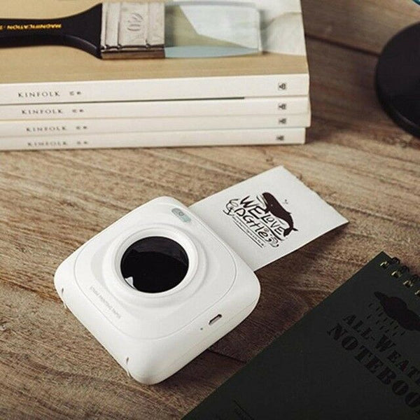 Instant Photo Thermal Printer Portable Bluetooth POS Phone Wireless Connection