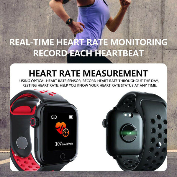 Bluetooth 4.0 Smart Wristband Sport Watch Heart Rate Blood Pressure Sleep Monitor