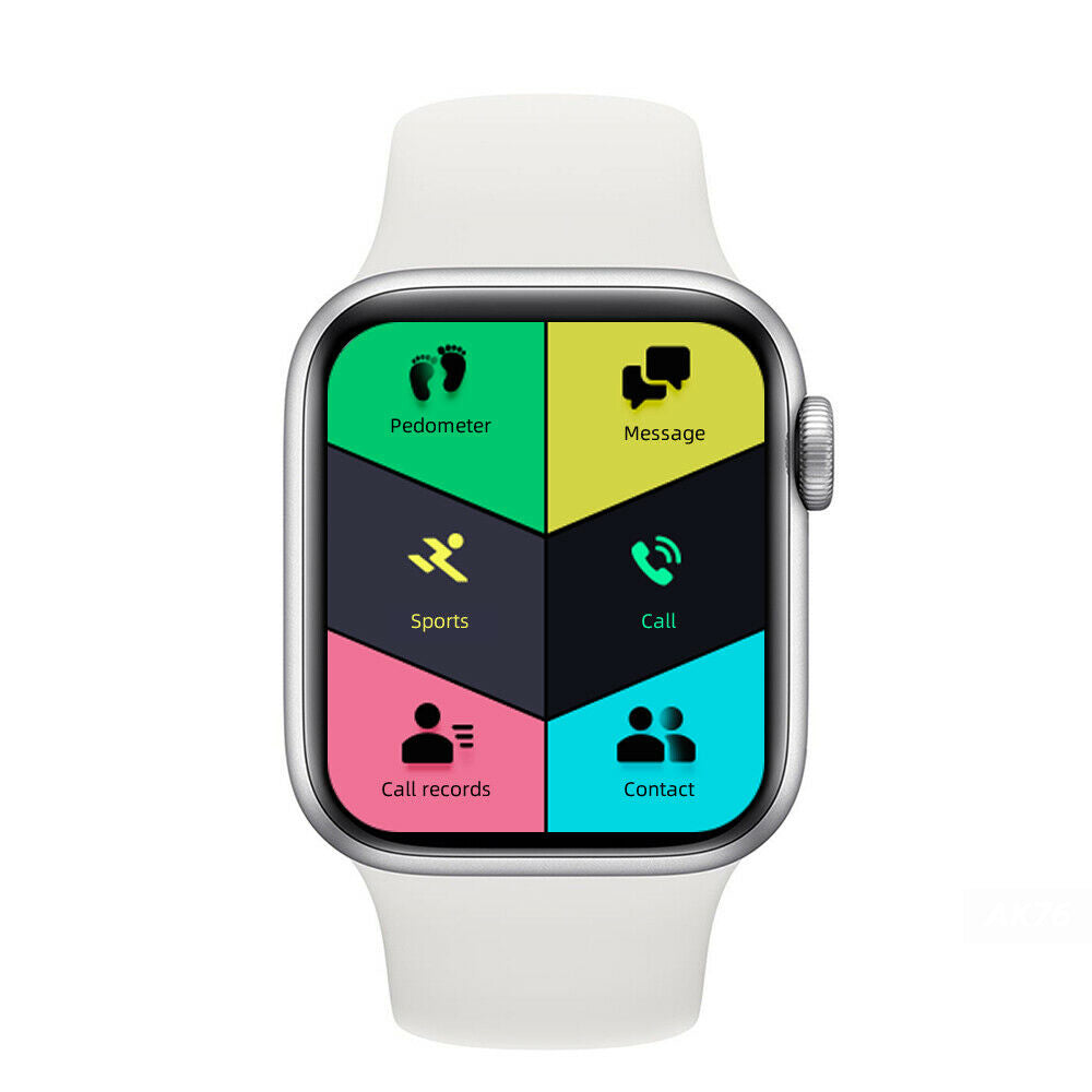 Smart Sport Watch 1.75" HD Bluetooth Call Keep Fit Calories Heart Rate Monitor