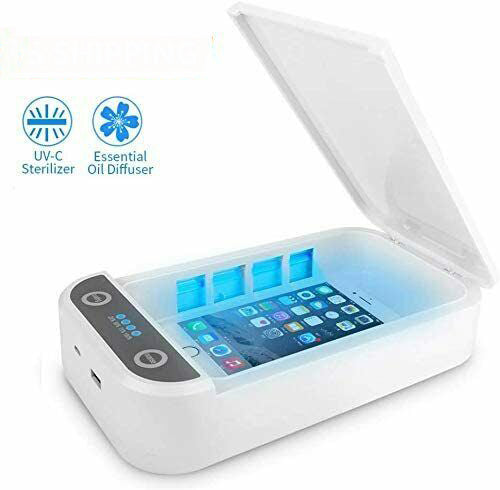 UV Ultraviolet Mobile Phone Cleaner Kill Virus Sterilizer Sanitizer Disinfection
