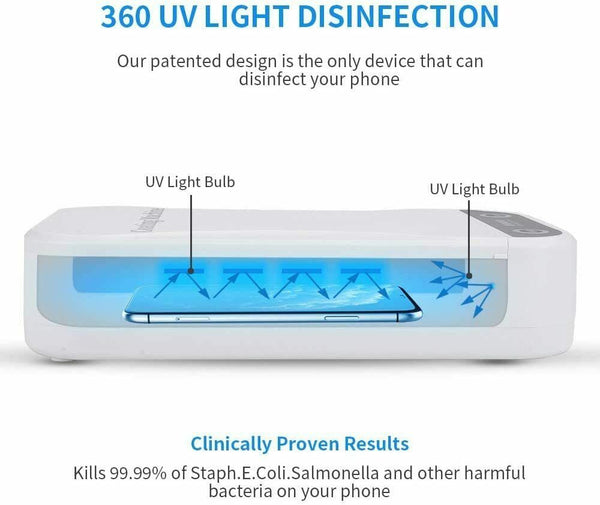 UV Ultraviolet Mobile Phone Cleaner Kill Virus Sterilizer Sanitizer Disinfection