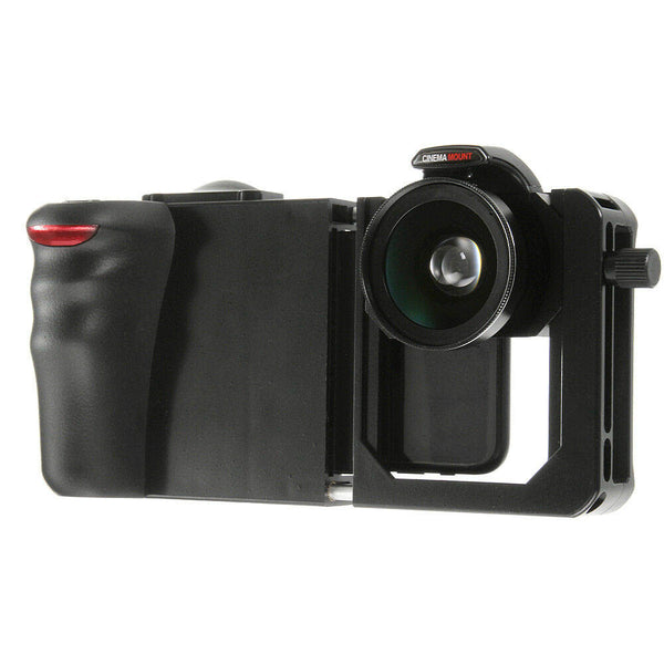 Bluetooth Cell Phone Cam Camera Frame Mount Rig Vlog Stabilizer Wide Angle Lens